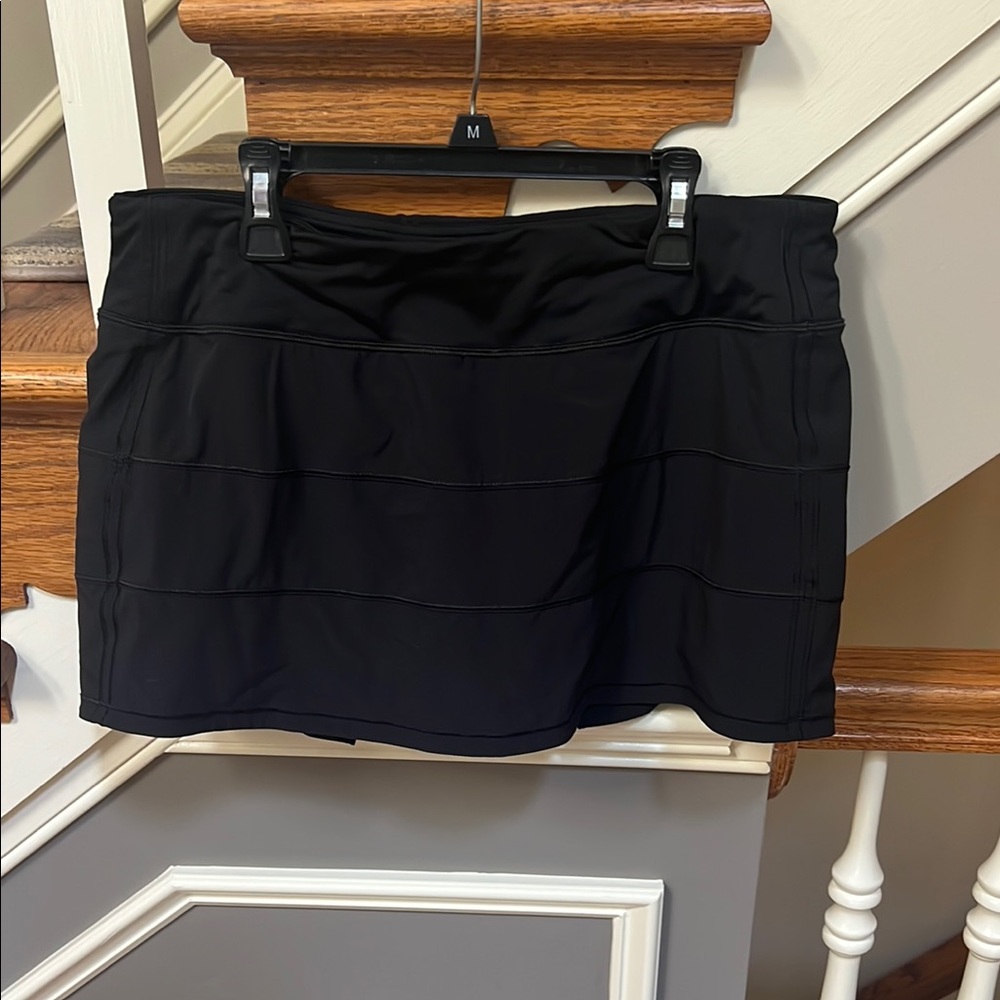 Black Tiered Skirt